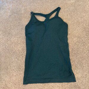 Lululemon Green Athletic Tank Top